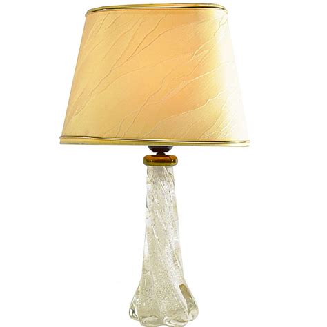 Vintage marigold glass bubble lamp floral design & night light bottom. Twisted Murano Bubble Glass Table Lamp - Vintageinfo - All ...