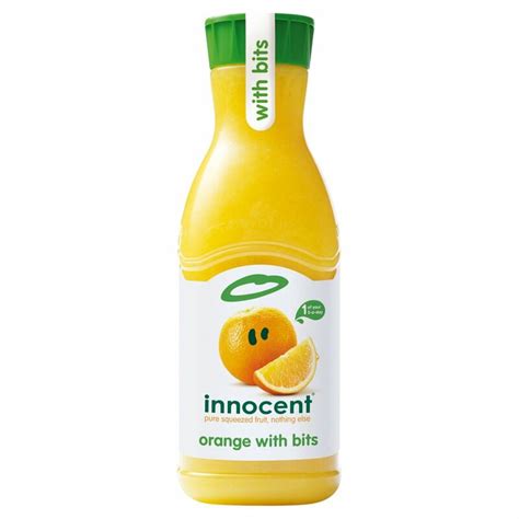 Innocent Orange Juice With Bits 900ml Centra