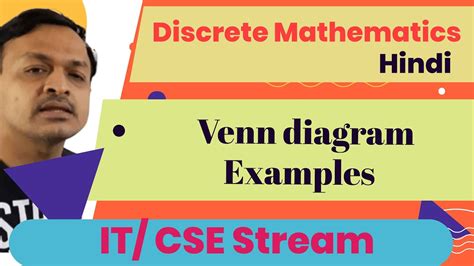 21 Venn Diagram Examples In Set Theory In Discrete Math In Hindi Youtube