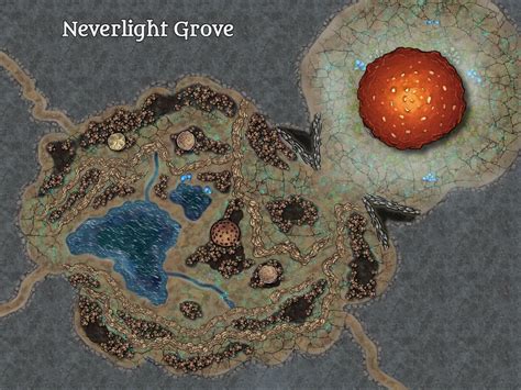 Neverlight Grove 5e Dandd Out Of The Abyss Rdndmaps