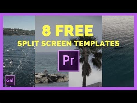 Pikbest have found premiere video templates for personal commercial usable. Free Split Screen Templates for Premiere Pro! - YouTube ...