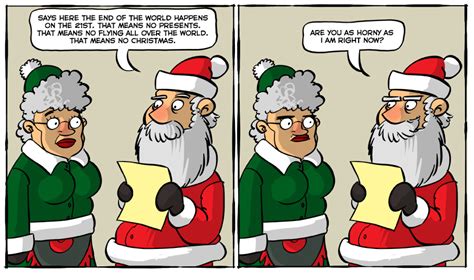 Horny Santa Extralife Santa Claus Apocalypse Comics Funny Comics And Strips Cartoons