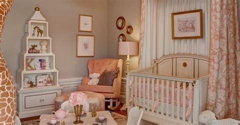 Girls Nursery Design By Kristin Ashley Interiors For The Mansion In May