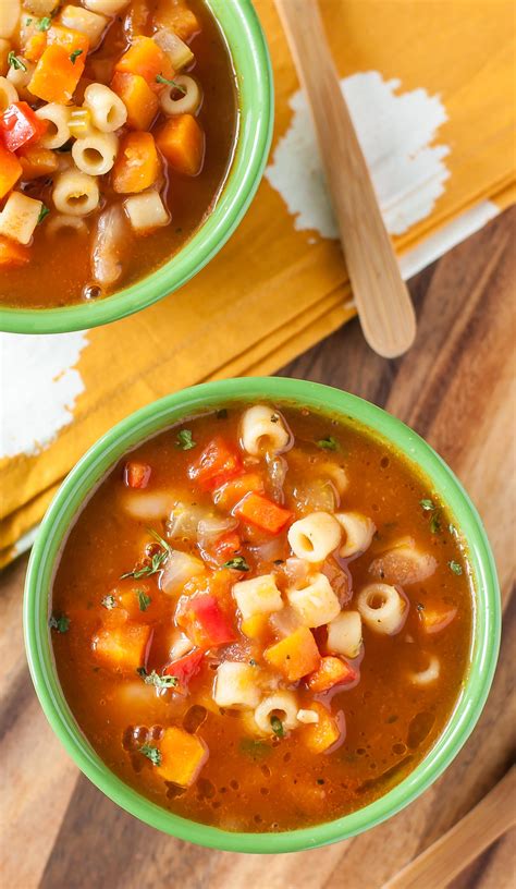 Vegetarian Minestrone Soup Recipe Peas And Crayons
