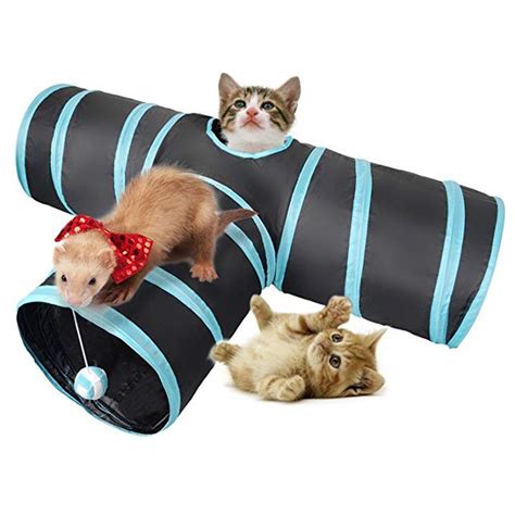 Buy Dono Cat Tunnel Toy Pet Puppy Tube Fun Play Toy With Peep Hole