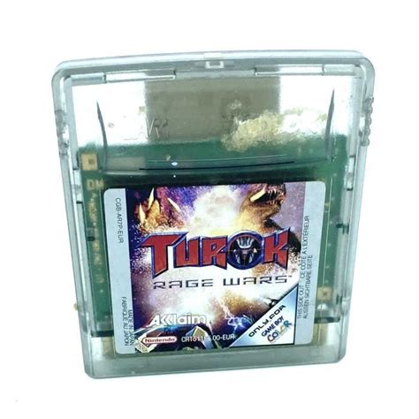 Turok Rage Wars Jeu Nintendo Game Boy Color Occasion Version Pal Jeu