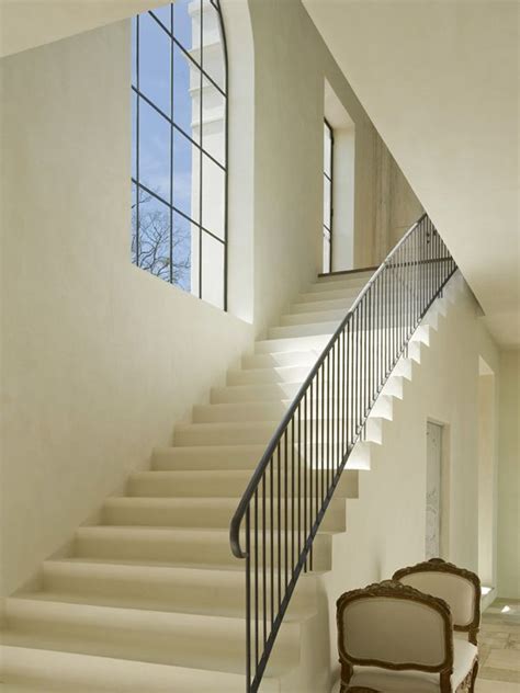 Innovative Stair Window Design Provides Splendid Lighting Along Stairs