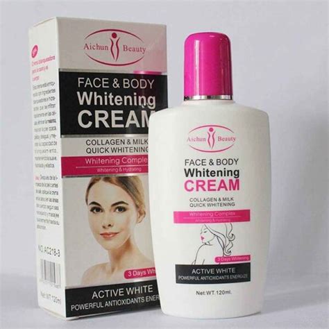 Aichun Beauty Face And Body Whitening Cream My Blog