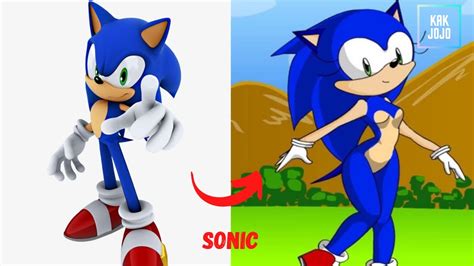 Sonic Boom Characters As Gender Swap Characters In Real Life ~ Kak Jojo