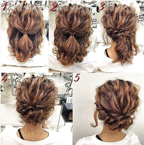 In short, it is important to have a good knowledge of hairstyles to save yourself from bad hair days. 25 Cute Easy Updos for Short Hair 2016 - 2017 | Hair styles, Short hair updo, Simple prom hair