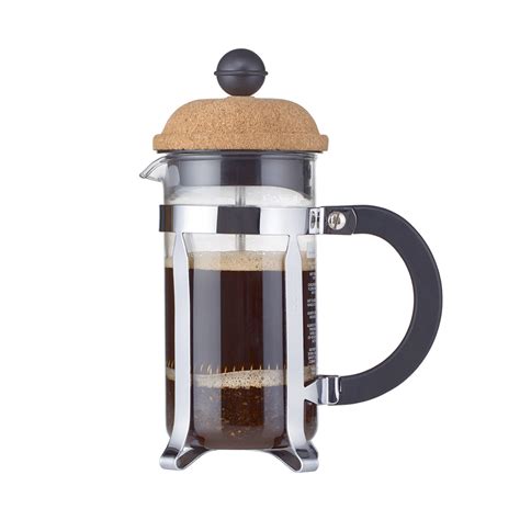 Chambord French Press Coffee Maker Cork 3 Cup Bodum Touch Of