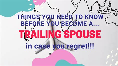 the real truth of being a trailing spouse youtube