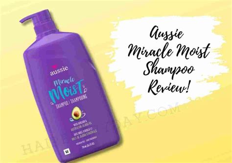 Heres The Aussie Miracle Moist Shampoo Review My Hairs Experience