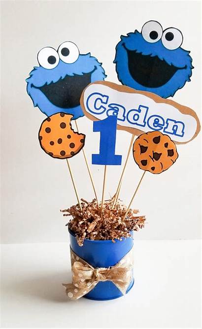 Cookie Monster Party Diy 1st Birthday Decorations