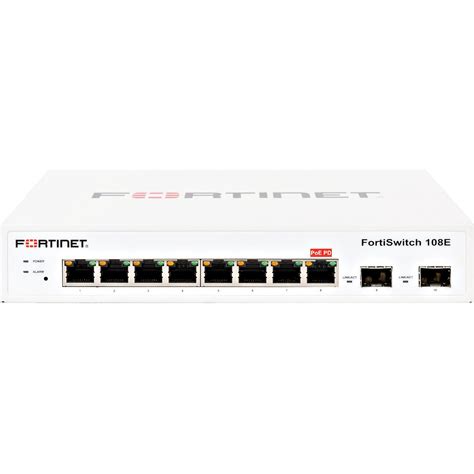 Fortinet Fortiswitch Fs 108e Ethernet Switch 8 Ports Manageable