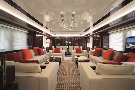 The Luxury Motor Yacht Domani Main Salon — Yacht Charter And Superyacht News