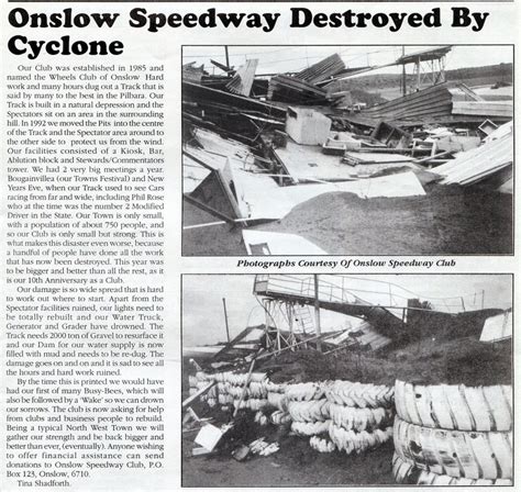 Find vectors of log cabin. ONSLOW SPEEDWAY - speedwayandroadracehistory