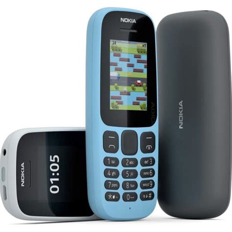 Nokia 105 Dual Sim Basic Phone Color Black