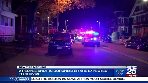 Four Shot In Three Separate Shootings Boston Police Say Boston 25 News