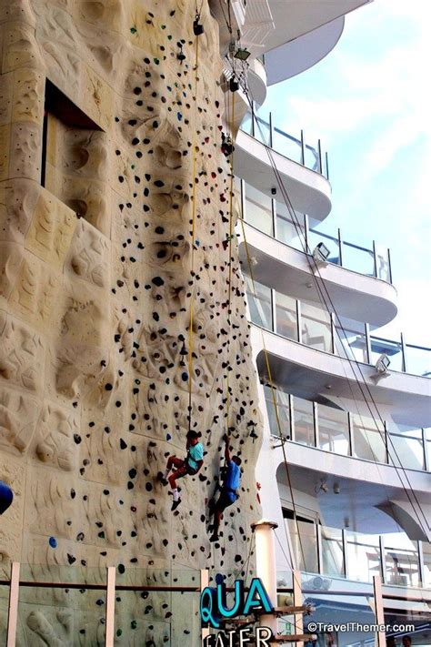 How To Sign Up For Rock Climbing Walls On A Royal Caribbean Cruise
