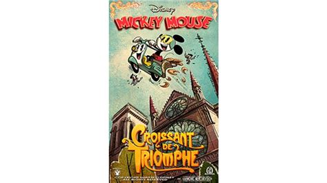 New ‘croissant De Triomphe Poster Unveiled For Mickey And Minnies