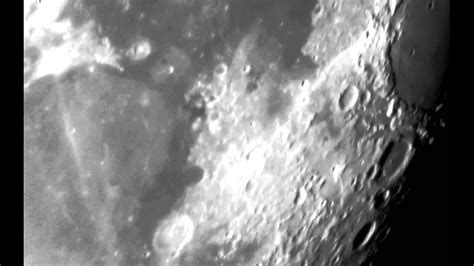 Moon Close Up With Telescope And Webcam Hd720 Youtube