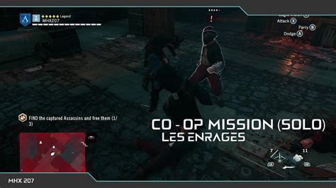 Assassin S Creed Unity Co Op Missions Les Enrag S With Sync Point
