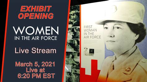 New ‘women In The Air Force Exhibit To Open With Virtual Event March 5
