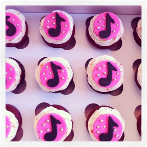 Music Cupcakes Music Cupcakes Event Ideas Cake Ideas Fondant Party