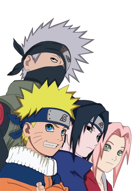 Team 7 By Naruto Lover16 On Deviantart Personagens De Anime Kakashi