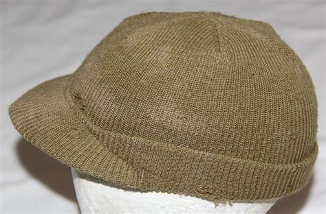 C118 Wwii M1941 Knit Wool Jeep Cap B And B Militaria