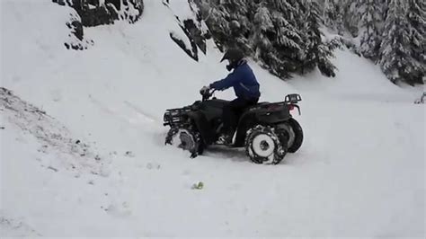 Riding In Deep Snow Youtube
