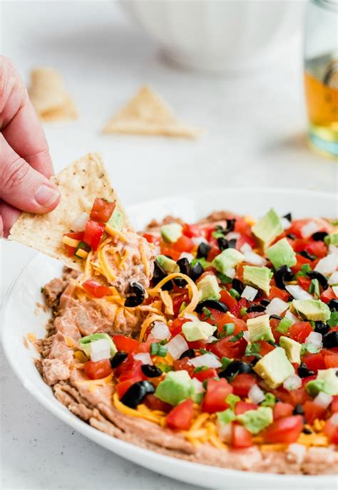 Mexican 7 Layer Dip Easy Party Appetizer For A Crowd Recipe Party