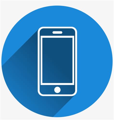 Phone Icon Blue Mobile Icon Png Image Transparent Png Free Download