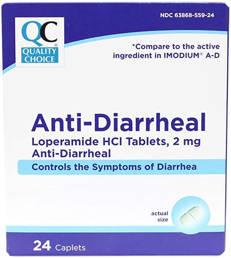 Qc Anti Diarrheal 2mg Caplets 12s