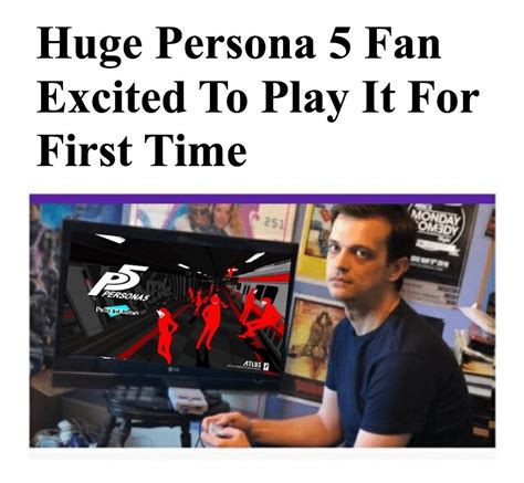 Me When Persona Comes Out On Switch R Persona