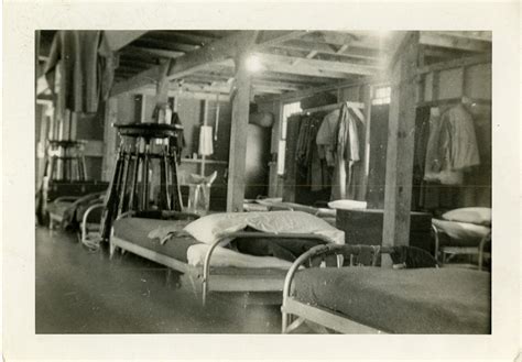 Interior Of A Barrack North Carolina The Digital Collections Of The