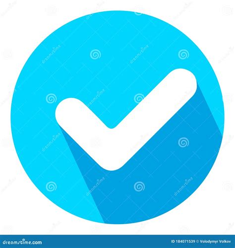 Accept Icon In Circle Checkmark Symbol Check Mark Icon Verifying Concept Agree Agreement