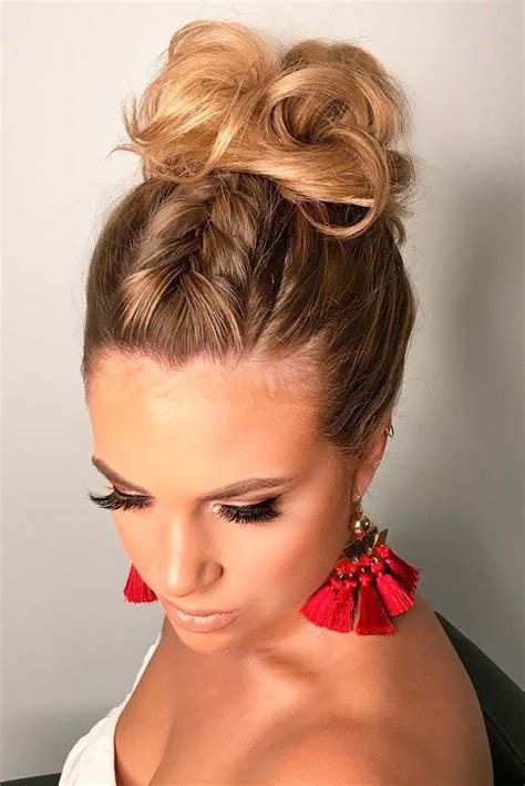 Read on to check out a shortlist of some of our favorite looks to help you. 60 Updos For Medium Length Hair | LoveHairStyles.com ...