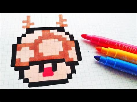 Handmade Pixel Art How To Draw Charmander Mushroom Pixelart Images