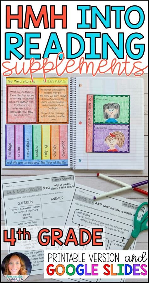 Into Reading Hmh 4th Grade Half Year Bundle Modules 1 5 Supplements