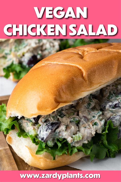 Vegan Chicken Salad Vegan And Oil Free Recipes Zardyplants