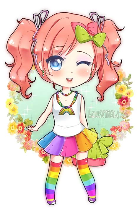 Rainbow By Candykiki On Deviantart Anime Chibi Chibi Rainbow