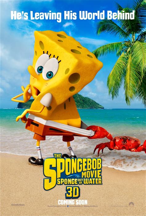 First Official Poster For ‘spongebob Squarepants Sequel The Second Take