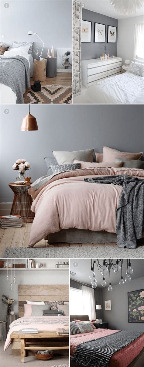 2018 Bedroom Inspo Grey Blush Pink And White Colour Palette Room Inspiration Bedroom Diy