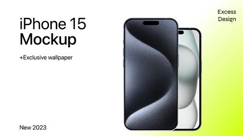 Iphone 15 Pro Max Mockup Wallpapers Figma
