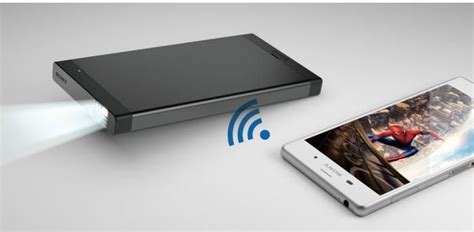 Sony Mp Cl1 Pico Mobile Projector With Hd Resolution Wi Fi Or Hdmi