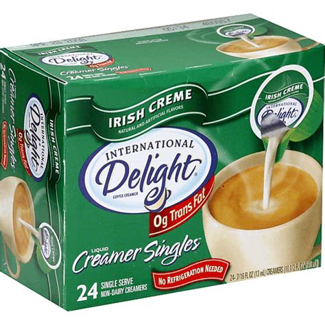 International Delight Irish Creme Cafe Creamer Singles 24 Ct Box