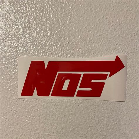 Nos Racing Sticker Decal Etsy