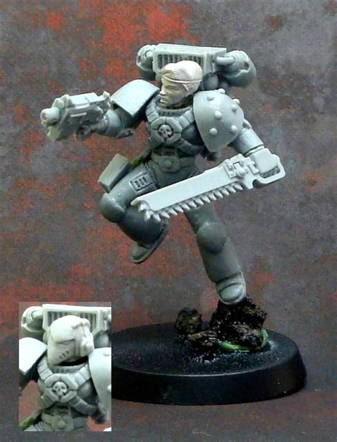 Beakie Carcharodons Conversion Female Female Space Marines Seals